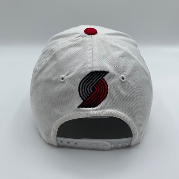 Portland Trailblazers Rip City NBA White Top of the World Snapback Hat - Picture 3 of 5